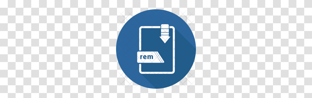 Premium Rem Icon Download, Label, Sign Transparent Png