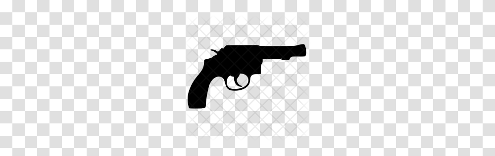 Premium Revolver Icon Download, Rug, Pattern, Alphabet Transparent Png