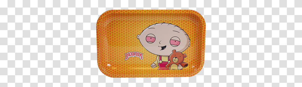 Premium Rolling Tray Medium Family Guy Stewie 105x 7 Ebay Cartoon Character Rolling Trays, Mat, Label, Text, Toy Transparent Png