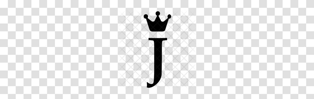 Premium Royal Alphabet Crown Letter English J Joker Icon, Rug, Pattern, Gray Transparent Png