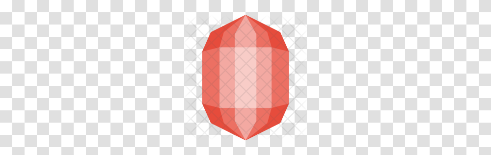 Premium Ruby Icon Download, Crystal, Rug, Jar, Pottery Transparent Png