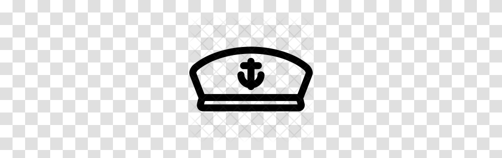 Premium Sailor Hat Icon Download, Rug, Pattern, Texture, Grille Transparent Png