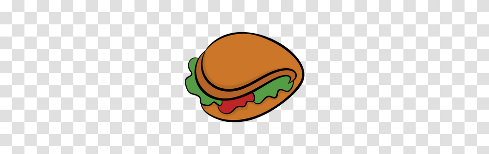 Premium Sandwich Wrap Icon Download, Burger, Food Transparent Png
