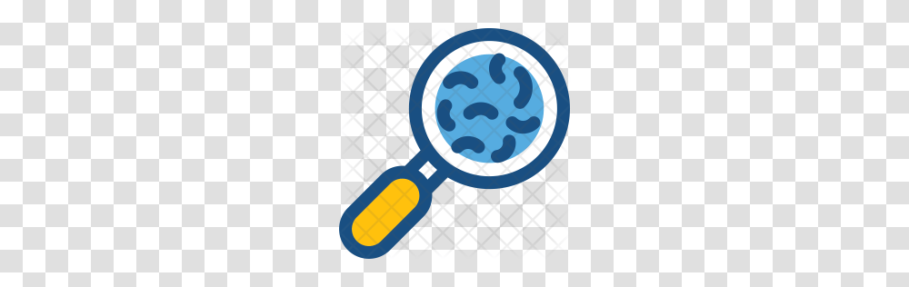 Premium Search Bacteria Icon Download, Magnifying, Rug Transparent Png