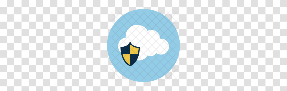 Premium Secure Cloud Icon Download, Balloon, Logo, Trademark Transparent Png