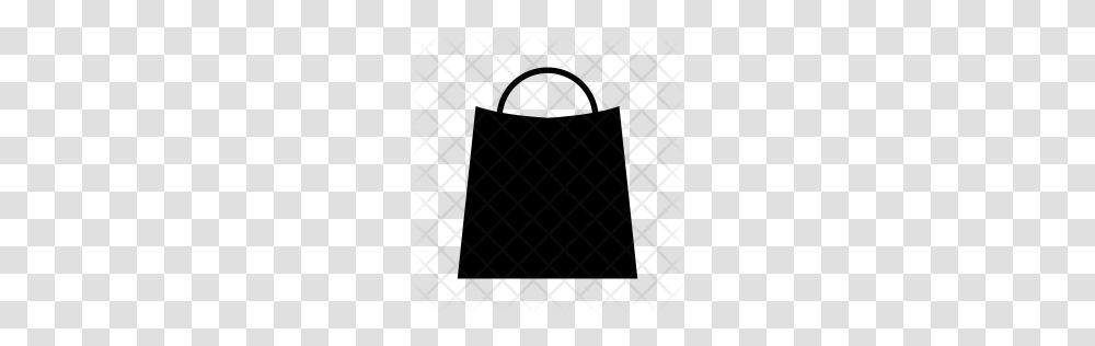 Premium Shopping Bag Icon Download, Rug, Pattern, Grille Transparent Png