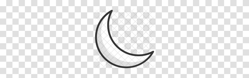 Premium Sickle Moon Icon Download, Rug, Logo, Trademark Transparent Png