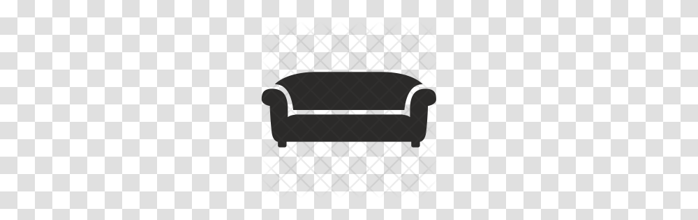 Premium Sofa Icon Download, Couch, Furniture, Rug, Silhouette Transparent Png
