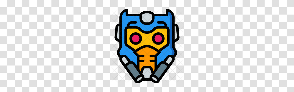Premium Star Lord Icon Download, Poster, Advertisement, Robot Transparent Png