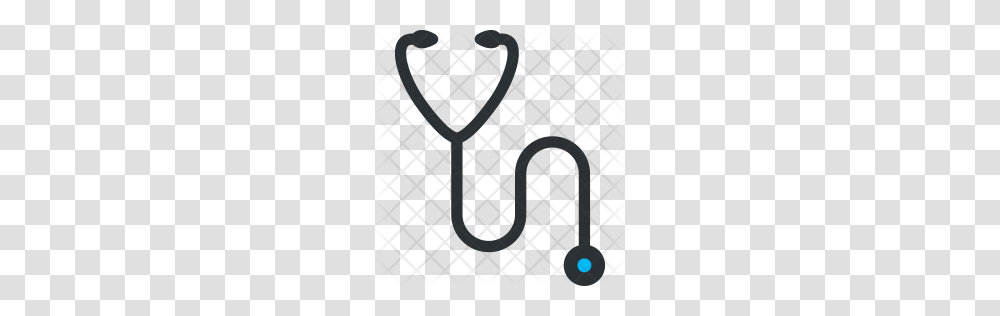 Premium Stethoscope Icon Download, Rug, Grille, Fence, Alphabet Transparent Png