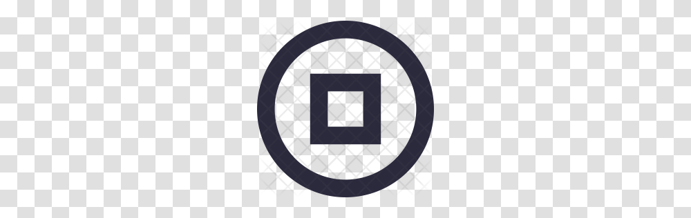 Premium Stop Button Icon Download, Rug, Logo Transparent Png