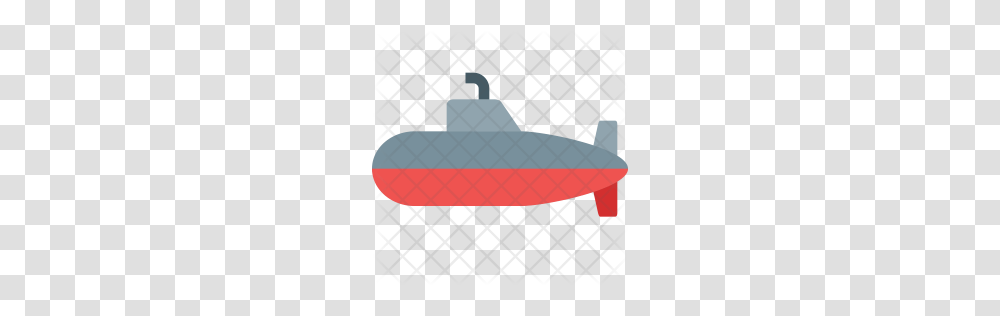 Premium Submarine Icon Download, Rug, Bomb, Weapon, Transportation Transparent Png