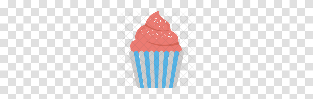 Premium Sweetest Day Icon Download, Cupcake, Cream, Dessert, Food Transparent Png