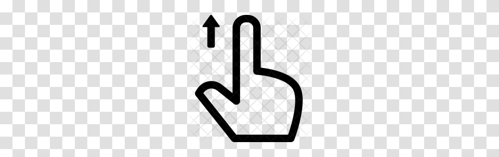 Premium Swipe Up Hand Gesture Touch Icon Download, Rug, Pattern, Texture, Gray Transparent Png