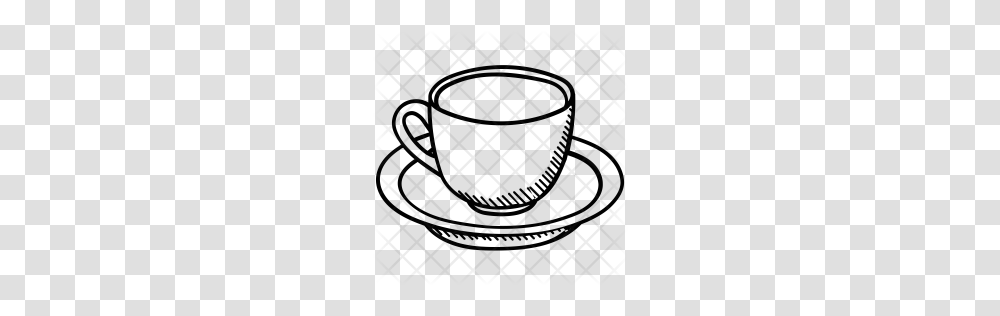 Premium Tea Cup Icon Download, Rug, Pattern Transparent Png