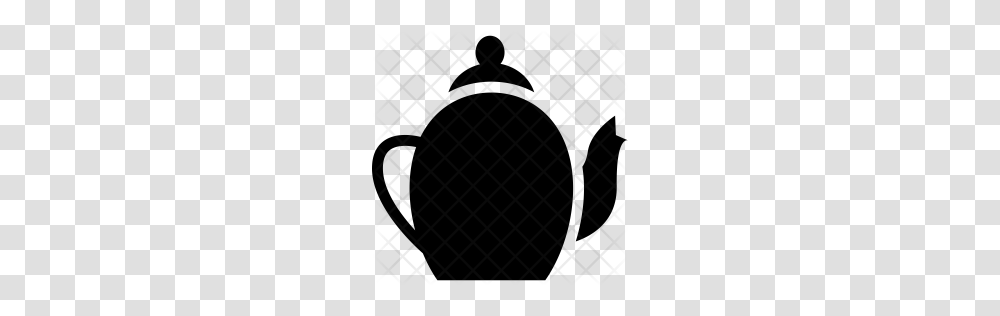 Premium Teapot Icon Download, Rug, Silhouette, Grille, Gate Transparent Png