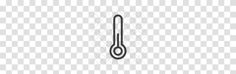 Premium Thermometer Icon Download, Rug, Pattern, Grille, Gray Transparent Png