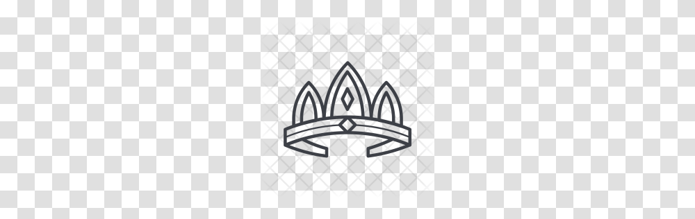 Premium Tiara Icon Download, Rug, Pattern, Accessories, Accessory Transparent Png