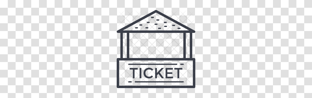 Premium Ticket Booth Icon Download, Rug, Pattern, Chair, Furniture Transparent Png