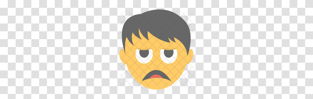 Premium Tired Face Icon Download, Head, Pac Man, Angry Birds Transparent Png
