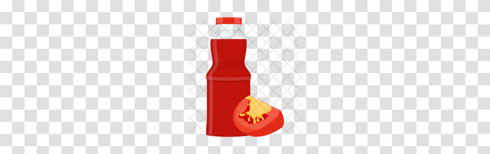 Premium Tomato Sauce Icon Download, Beverage, Drink, Bottle, Coke Transparent Png