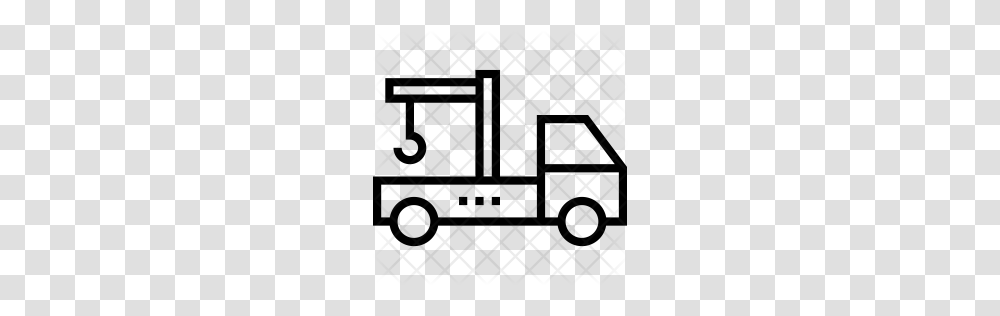 Premium Tow Truck Icon Download, Rug, Pattern Transparent Png