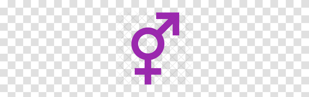 Premium Transgender Icon Download, Cross, Key, Alphabet Transparent Png