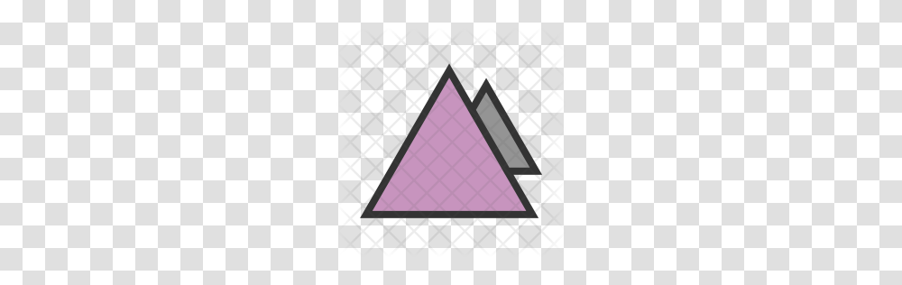 Premium Triangles Icon Download, Rug Transparent Png