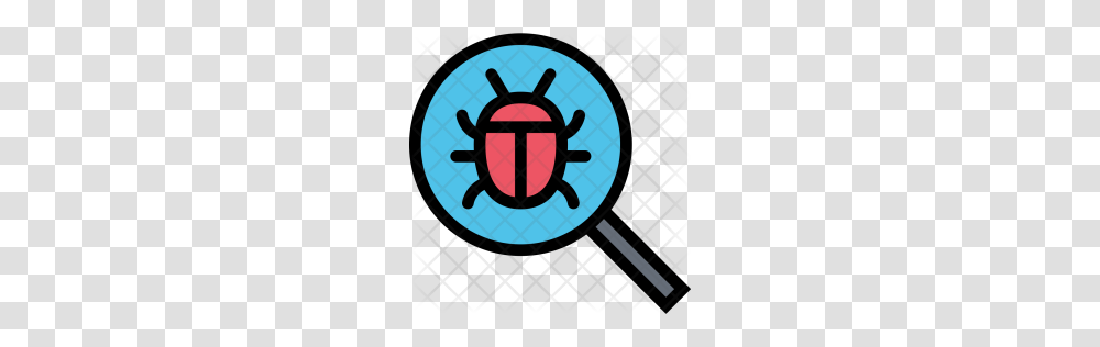 Premium Virus Scan Computer Data Information Database Icon, Insect, Invertebrate, Animal, Furniture Transparent Png