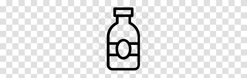 Premium Vodka Bottle Icon Download, Rug, Pattern Transparent Png