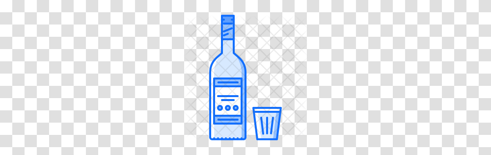 Premium Vodka Icon Download, Beverage, Drink, Alcohol, Bottle Transparent Png