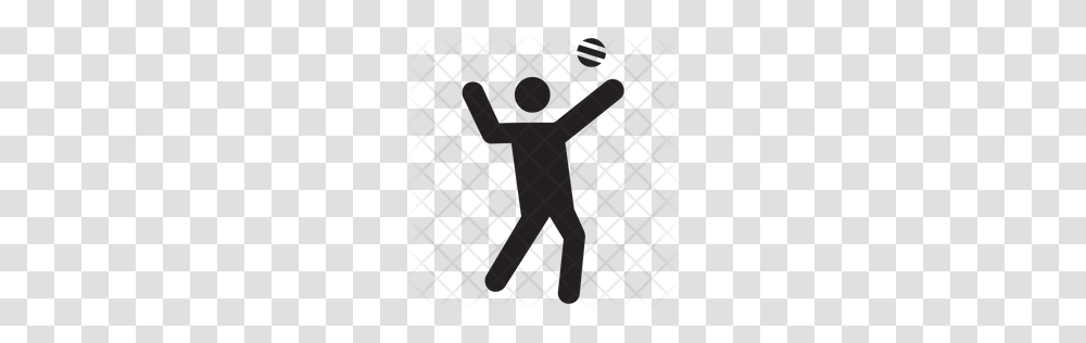 Premium Volleyball Icon Download, Cross, Suit, Overcoat Transparent Png