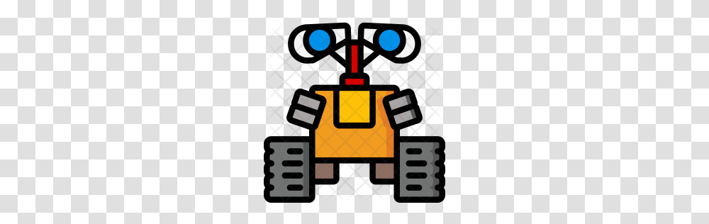 Premium Wall E Icon Download, Pac Man, Poster, Advertisement Transparent Png