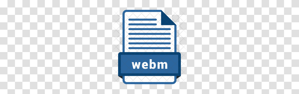 Premium Webm Icon Download, Word, Label, Interior Design Transparent Png