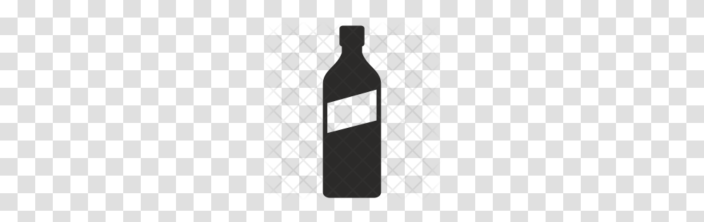 Premium Whiskey Bottle Icon Download, Hourglass, Shaker, Silhouette Transparent Png