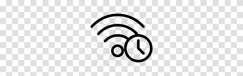Premium Wifi Delay Icon Download, Rug, Pattern Transparent Png