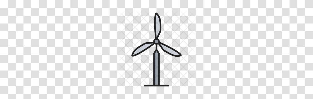 Premium Windmill Icon Download, Machine, Propeller, Cross Transparent Png