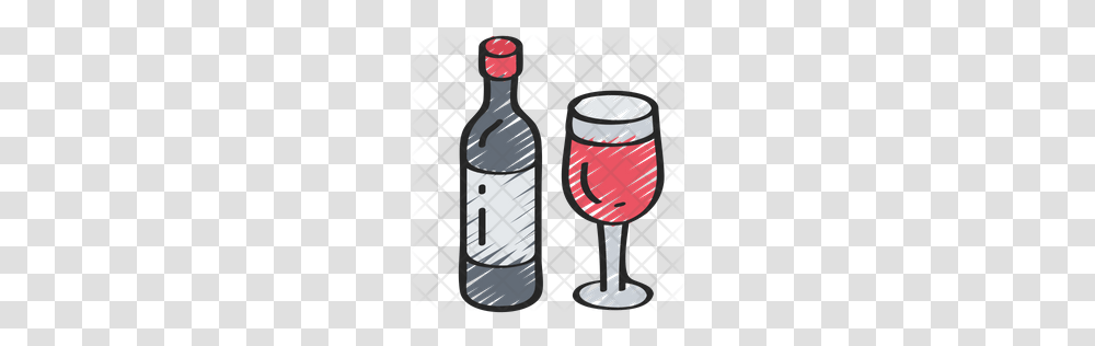 Premium Wine Icon Download, Alcohol, Beverage, Drink, Bottle Transparent Png