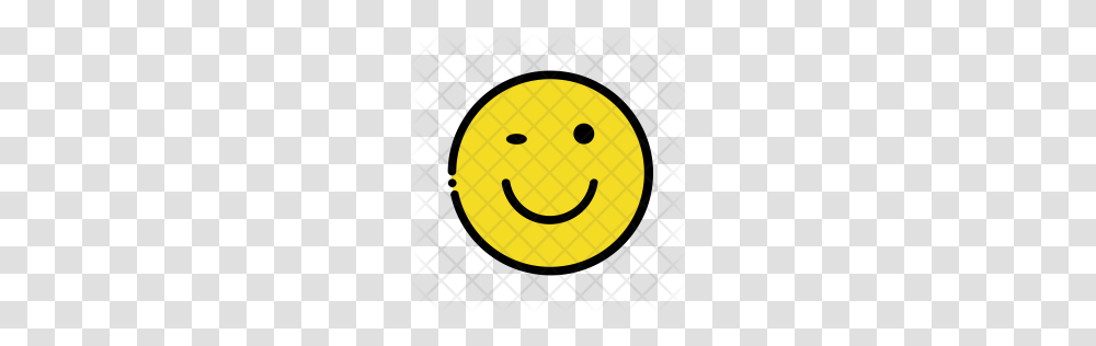 Premium Wink Face Icon Download, Logo, Trademark Transparent Png