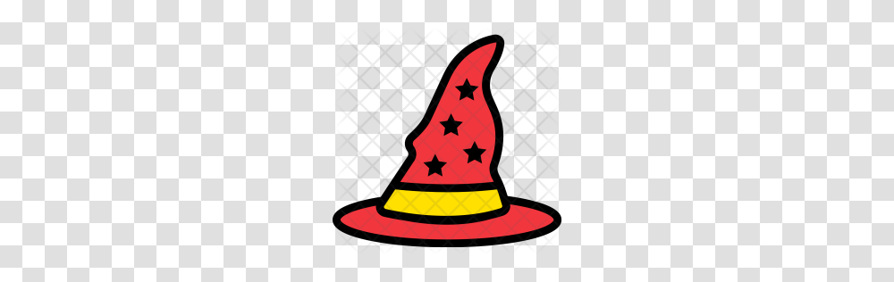 Premium Wizard Hat Halloween Scary Icon Download, Apparel, Party Hat, Sombrero Transparent Png