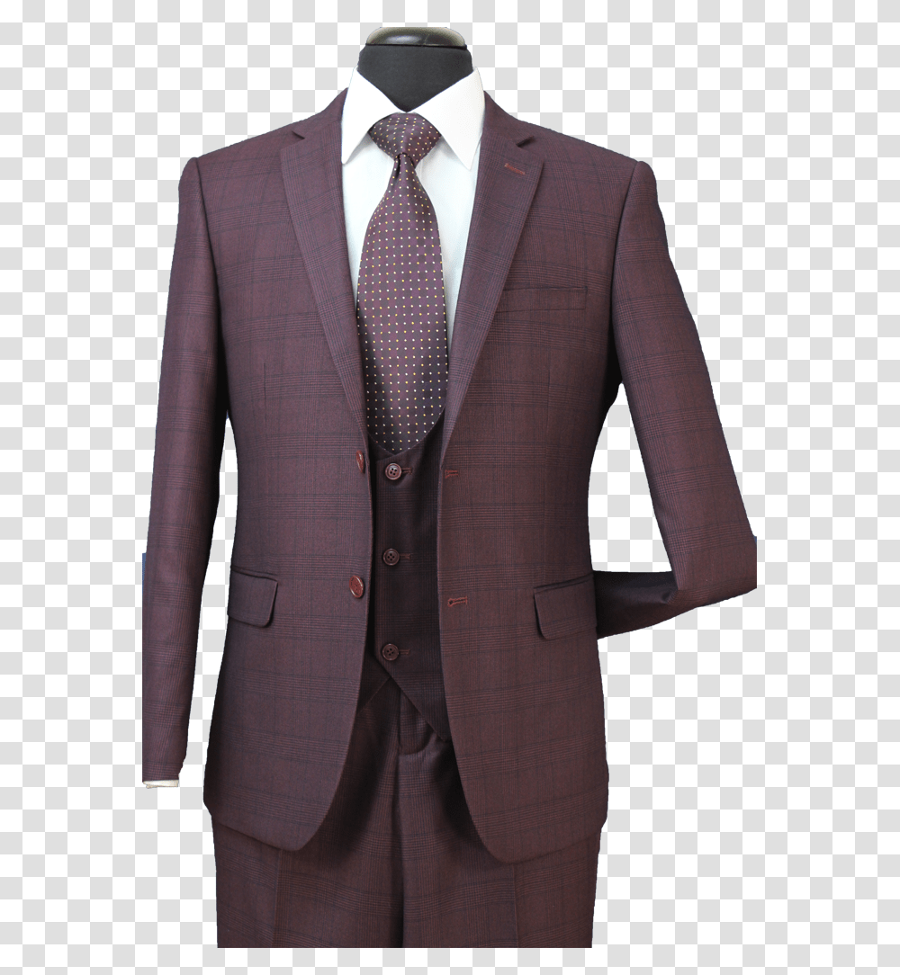 Premium Wool Blend Suit Slim Fit 3 Piece 2 Button In Tuxedo, Apparel, Overcoat, Tie Transparent Png