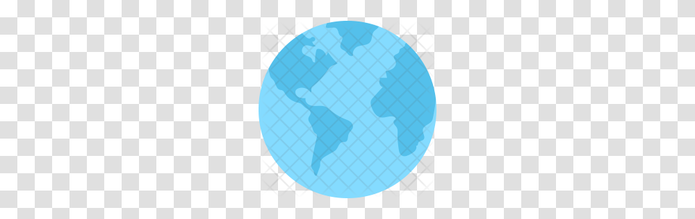 Premium World Map Icon Download, Sphere, Outer Space, Astronomy, Universe Transparent Png