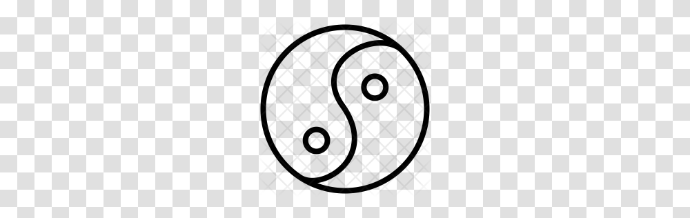 Premium Yin Yang Icon Download, Rug, Pattern, Texture Transparent Png