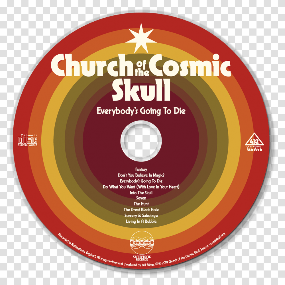 Preorder Everybody's Going To Die Compact Disc Church Of Circle, Disk, Dvd Transparent Png