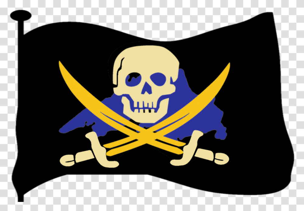 Prepare To Set Sail On The Maiden Voyage Of Lake Superior Jolly Roger Pirate Skull, Bird, Animal, Emblem Transparent Png