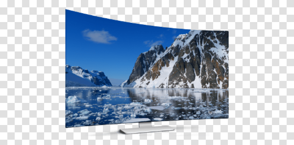 Preparing For Hdr Video Production From Camera To Delivery Led Backlit Lcd Display, Nature, Mountain, Outdoors, Ice Transparent Png