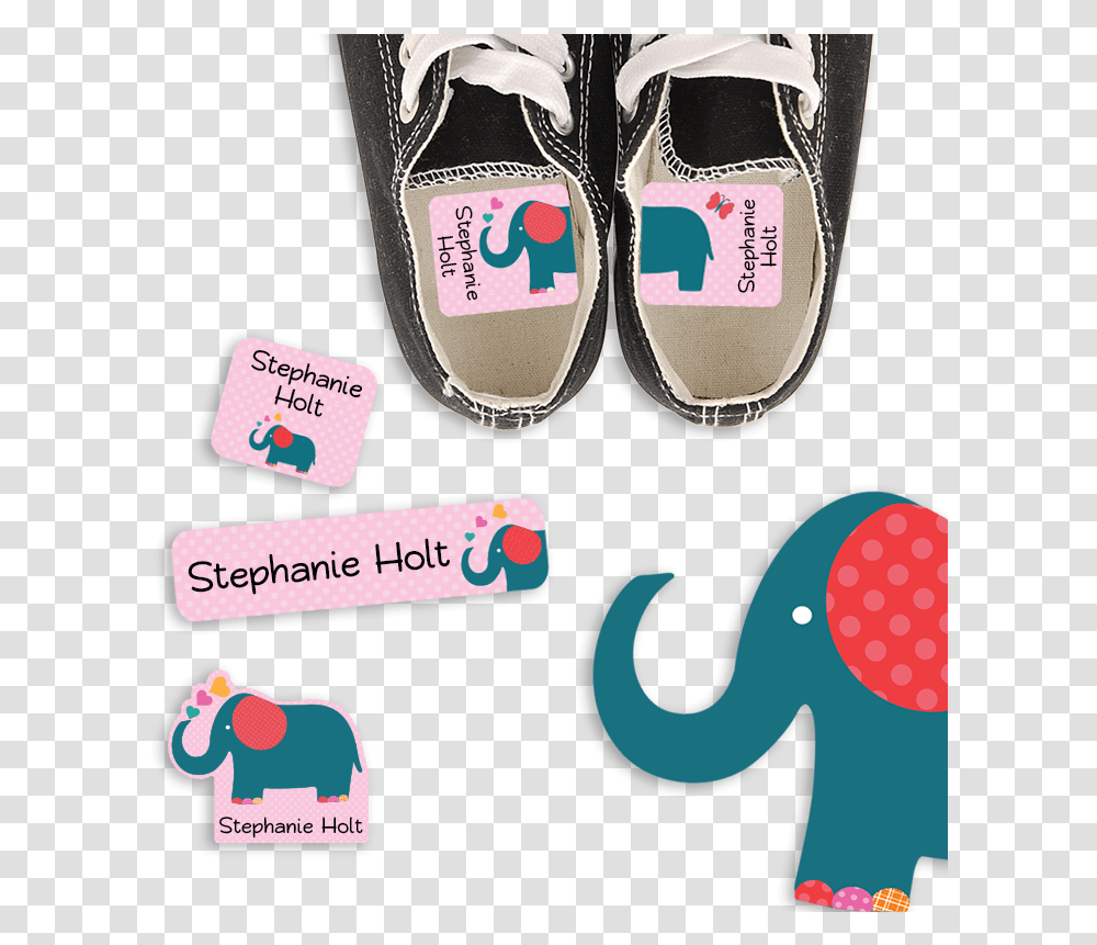 Preschool Labels Elephant Love Preschool, Apparel, Shoe, Footwear Transparent Png