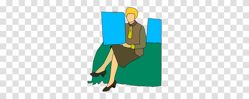 Present Person, Drawing, Girl Transparent Png