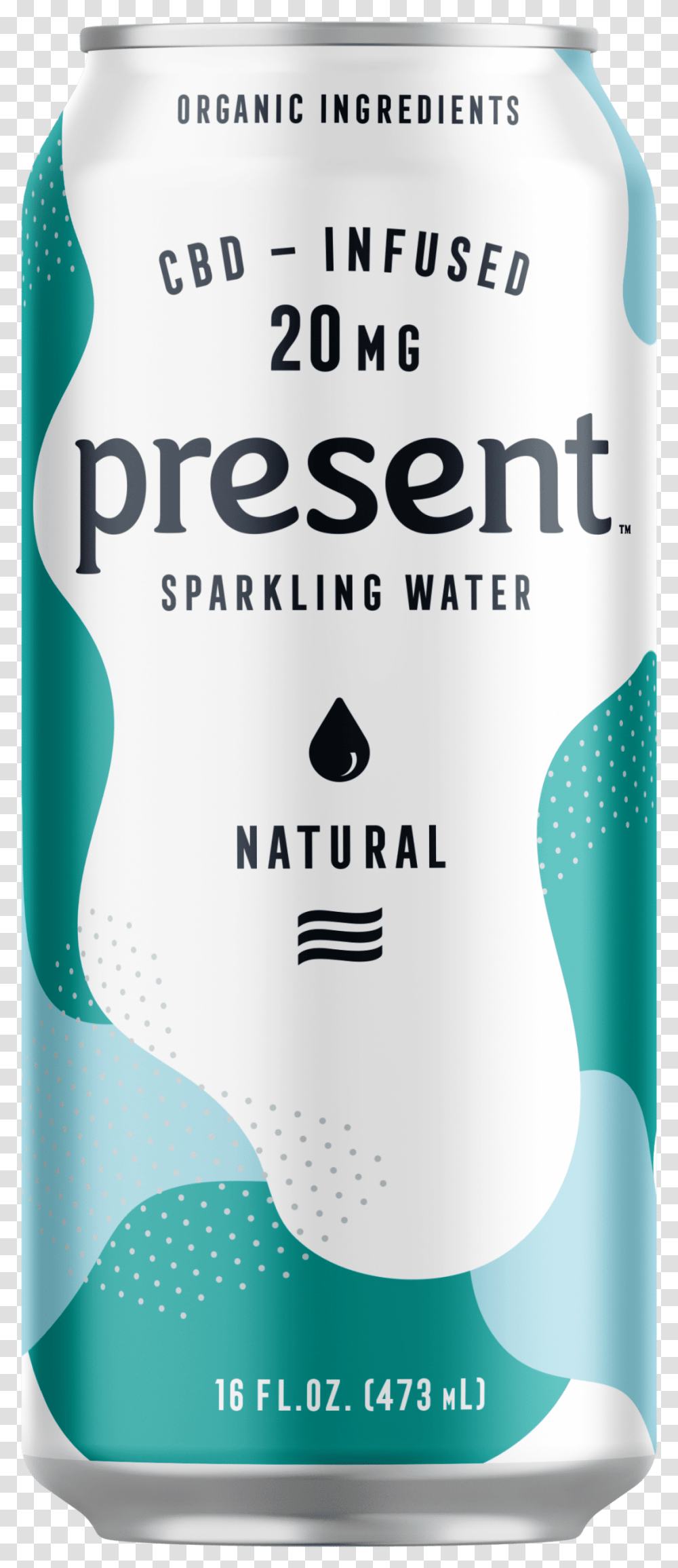 Present Cbd Infused Sparkling Water, Tin, Can, Aluminium, Spray Can Transparent Png