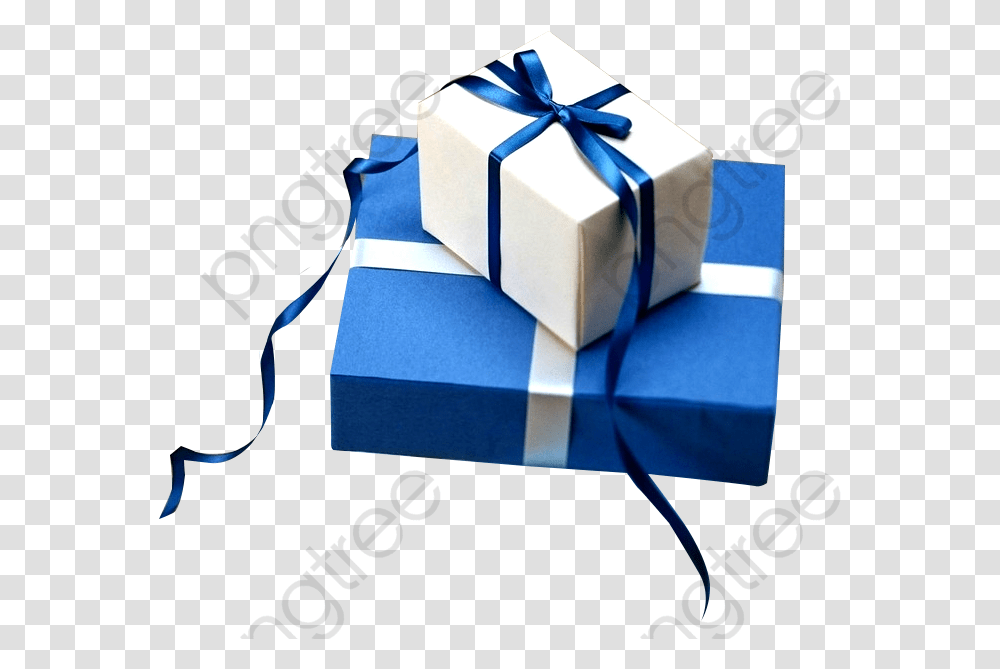 Present Gift Box Blue Transparent Png